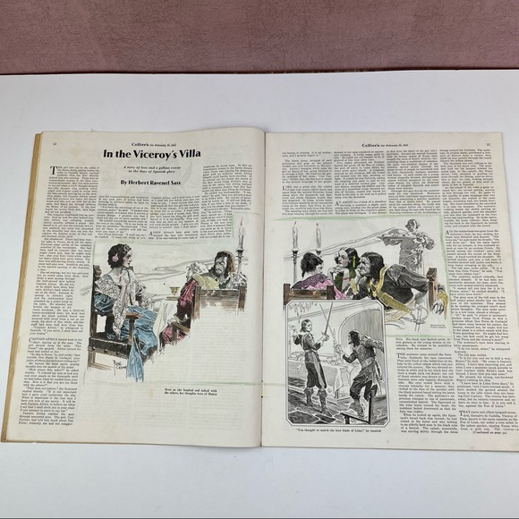 Vintage Collier's Magazine National Weekly February 18, 1933 - Picture 5 of 6